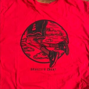 Nike Red Graphic Tee